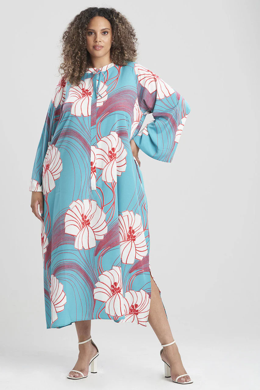 Sakura Zip Caftan - Image 3