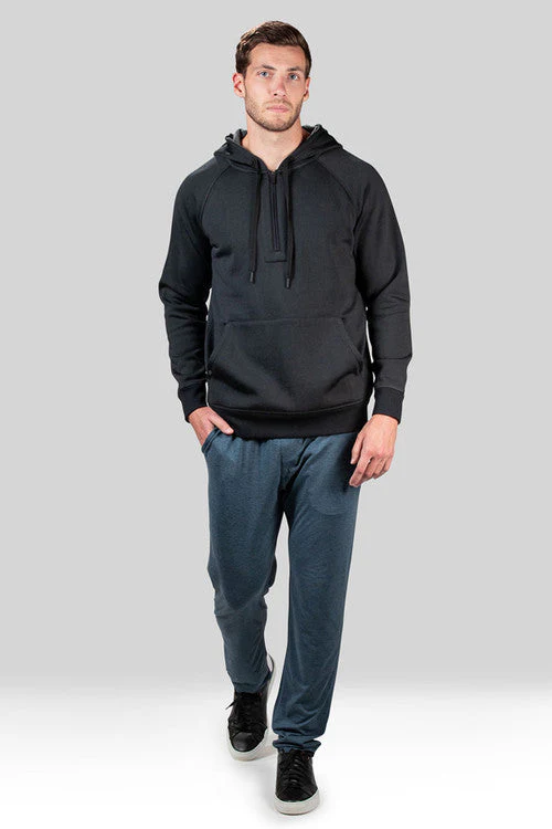 Sathya Double Face Fleece Pullover Hoodie