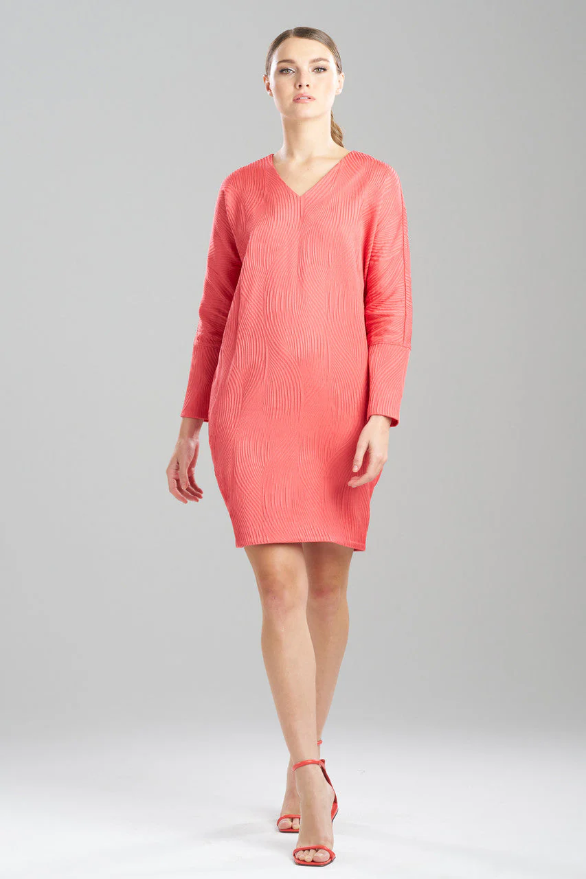 Scroll Jacquard Wedge Dress - Image 2
