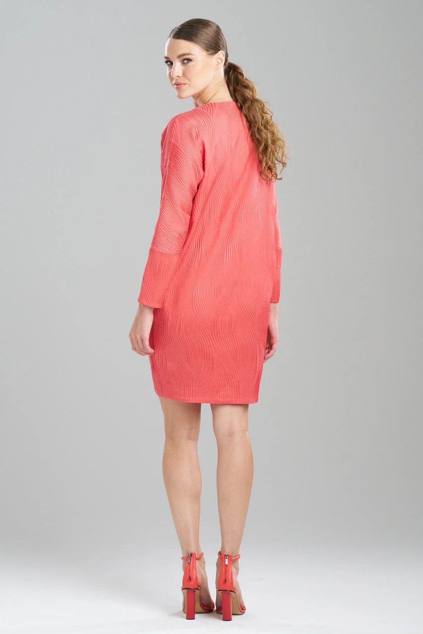 Scroll Jacquard Wedge Dress - Image 3