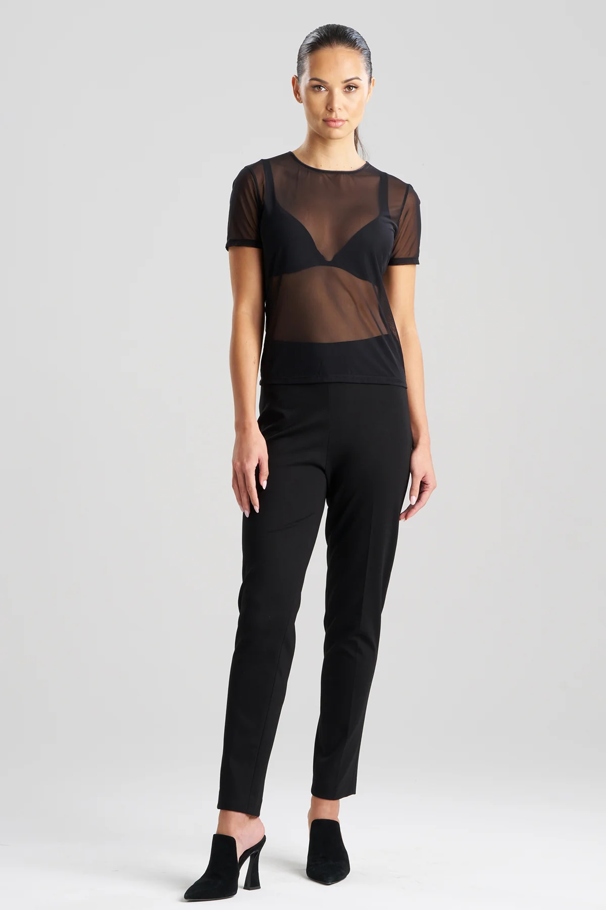 Seduction Mesh T-Shirt Top - Image 2