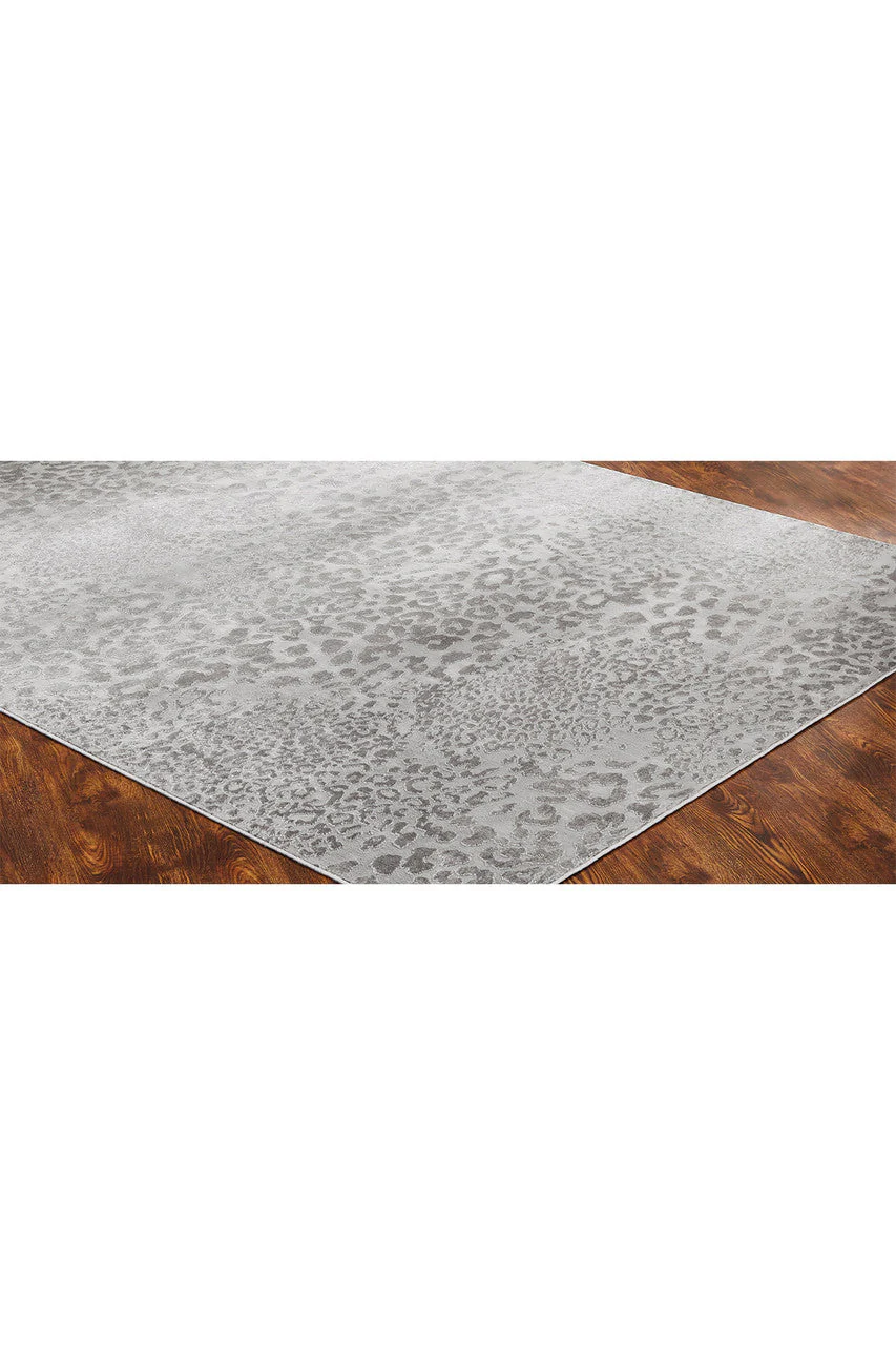 Serengeti- Grey Leopard Rug - Image 2
