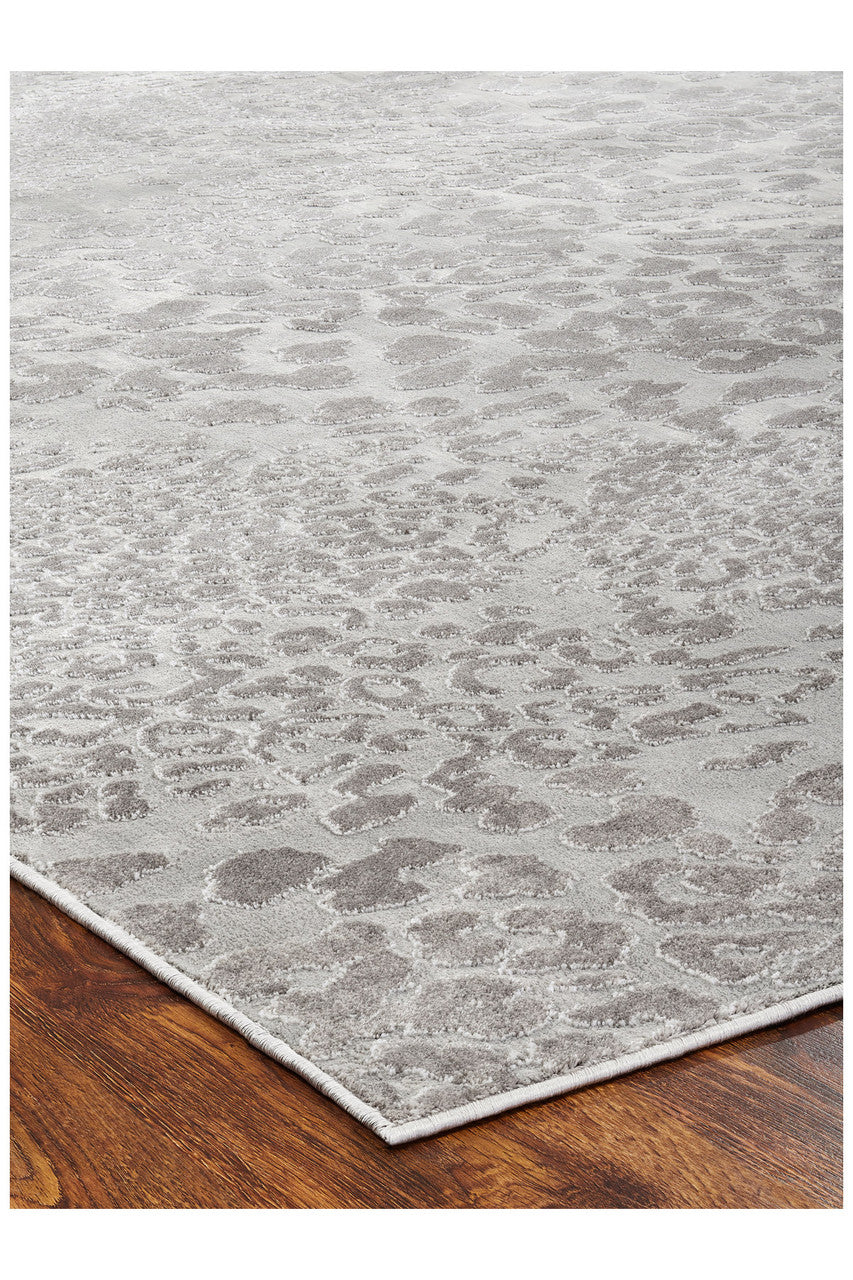 Serengeti- Grey Leopard Rug - Image 3