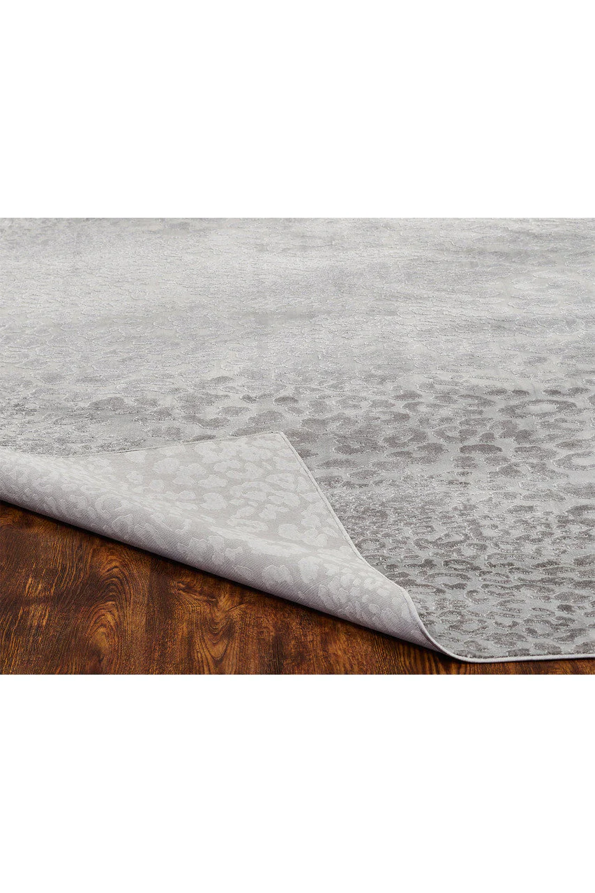Serengeti- Grey Leopard Rug - Image 4