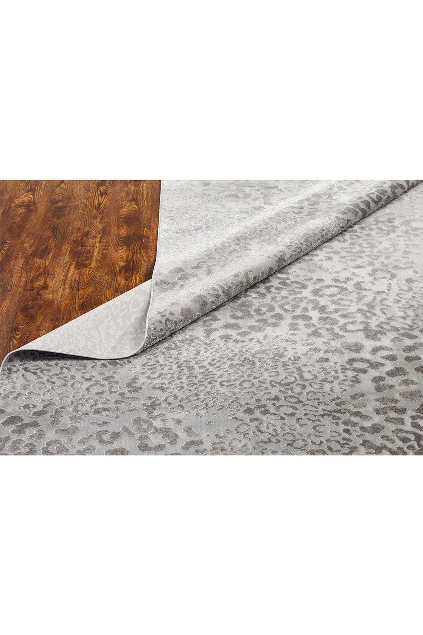 Serengeti- Grey Leopard Rug - Image 6