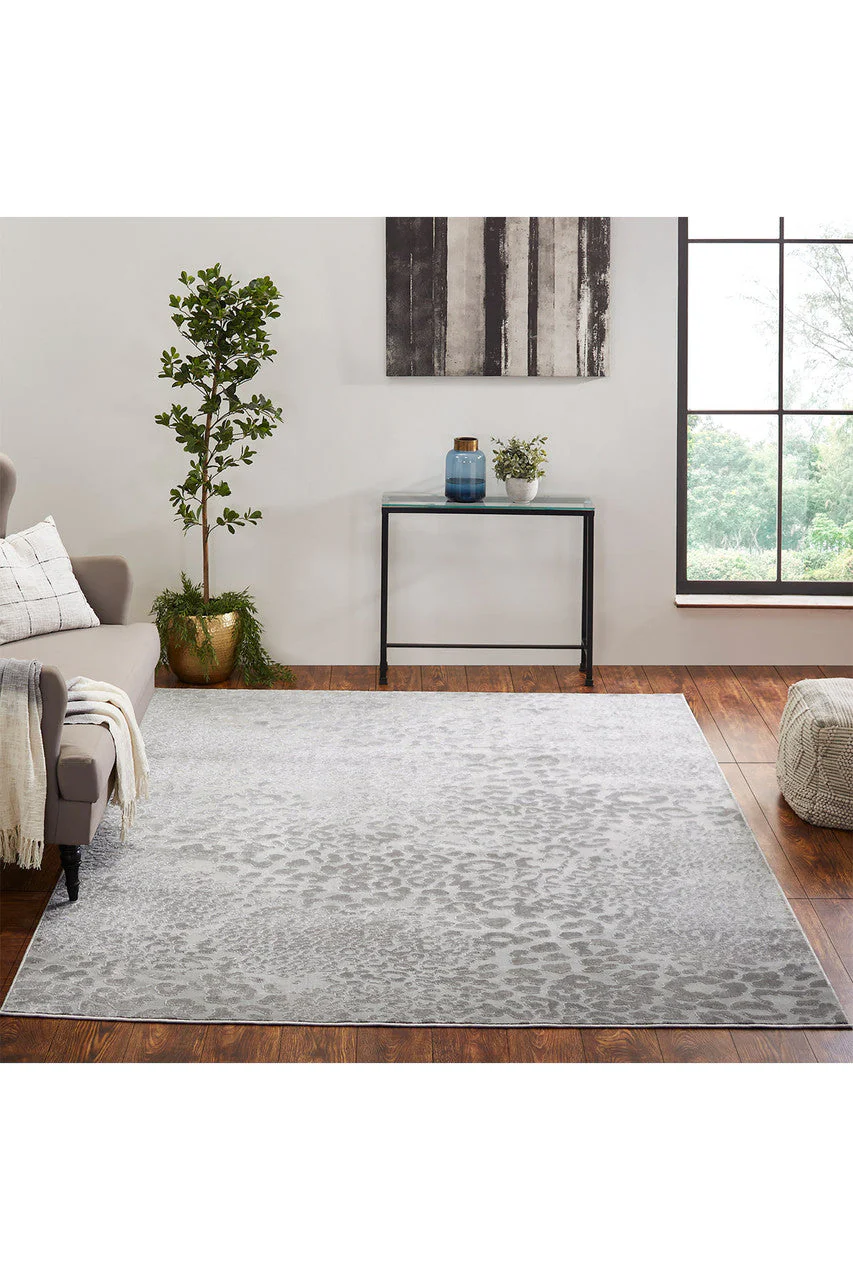 Serengeti- Grey Leopard Rug - Image 9