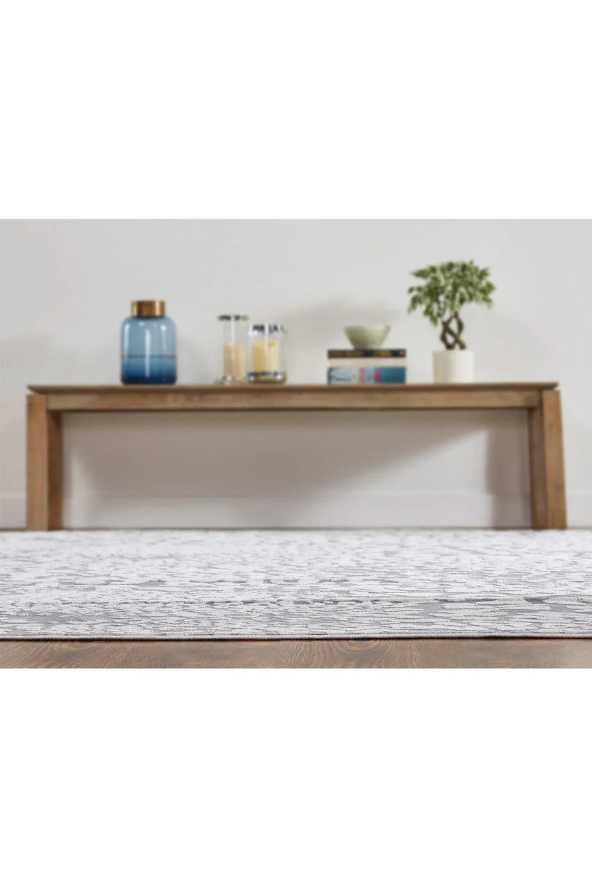 Serengeti- Light Grey Leopard Rug - Image 6