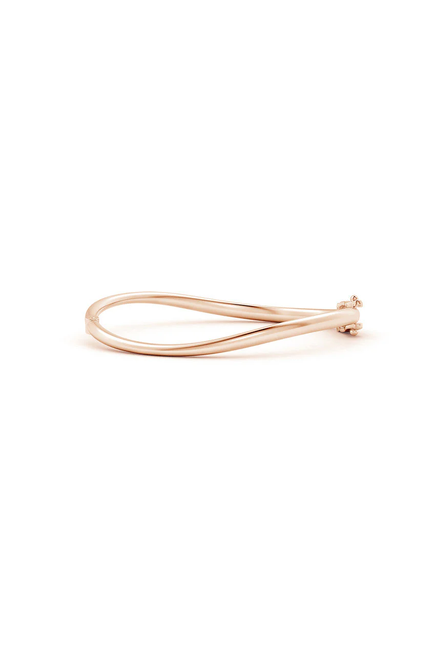 Shangri-La Brushstroke 14K Gold Bracelet