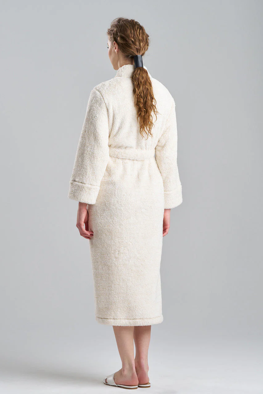 Shimmer Plush Kimono Robe - Image 3