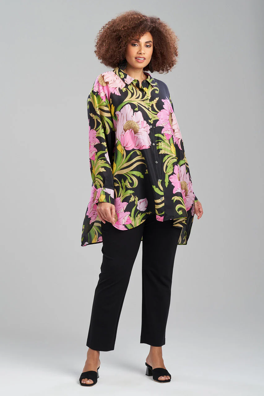 Shinjo Obi Silk Oversized Top - Image 3