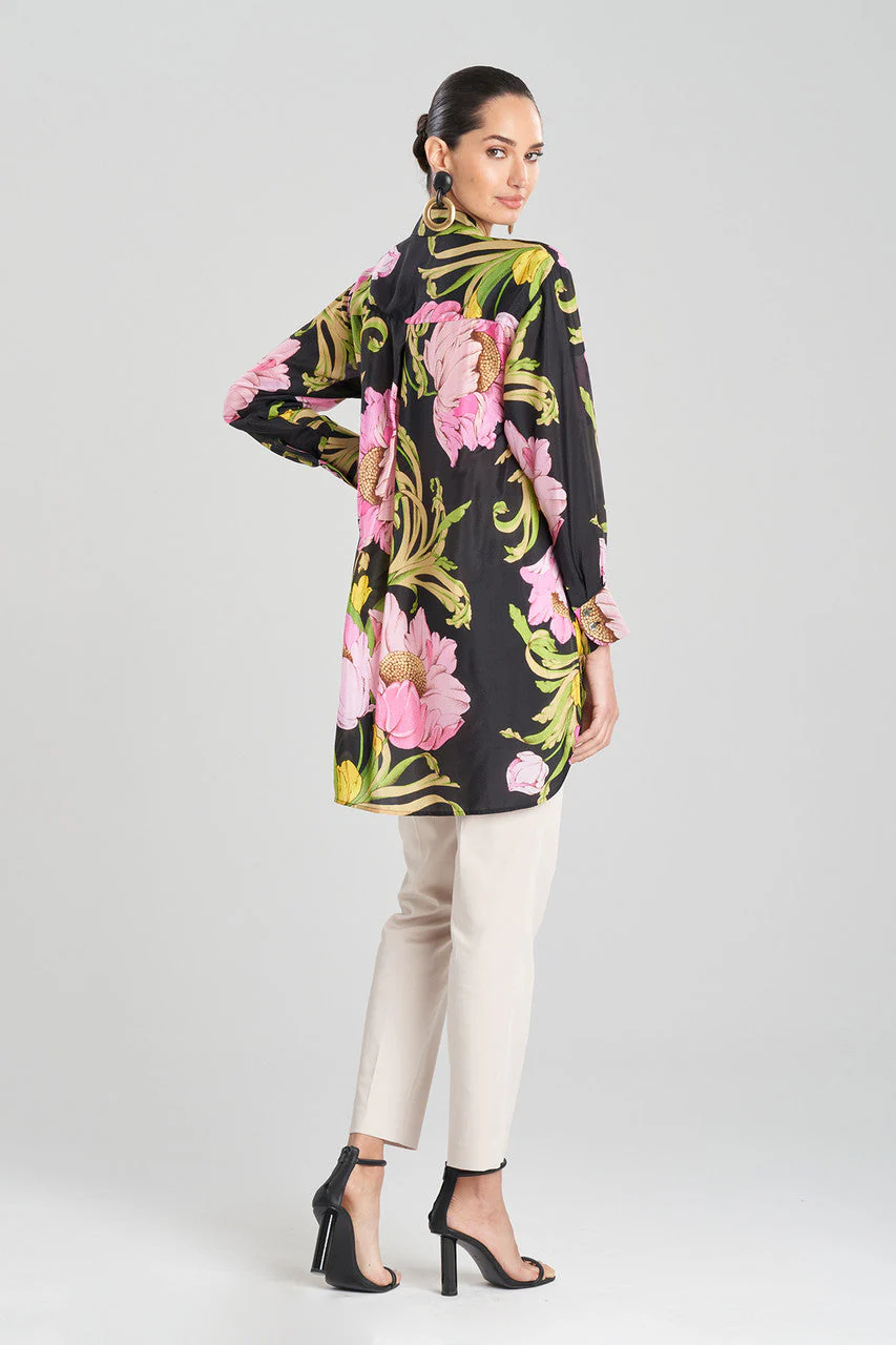Shinjo Obi Silk Oversized Top - Image 4