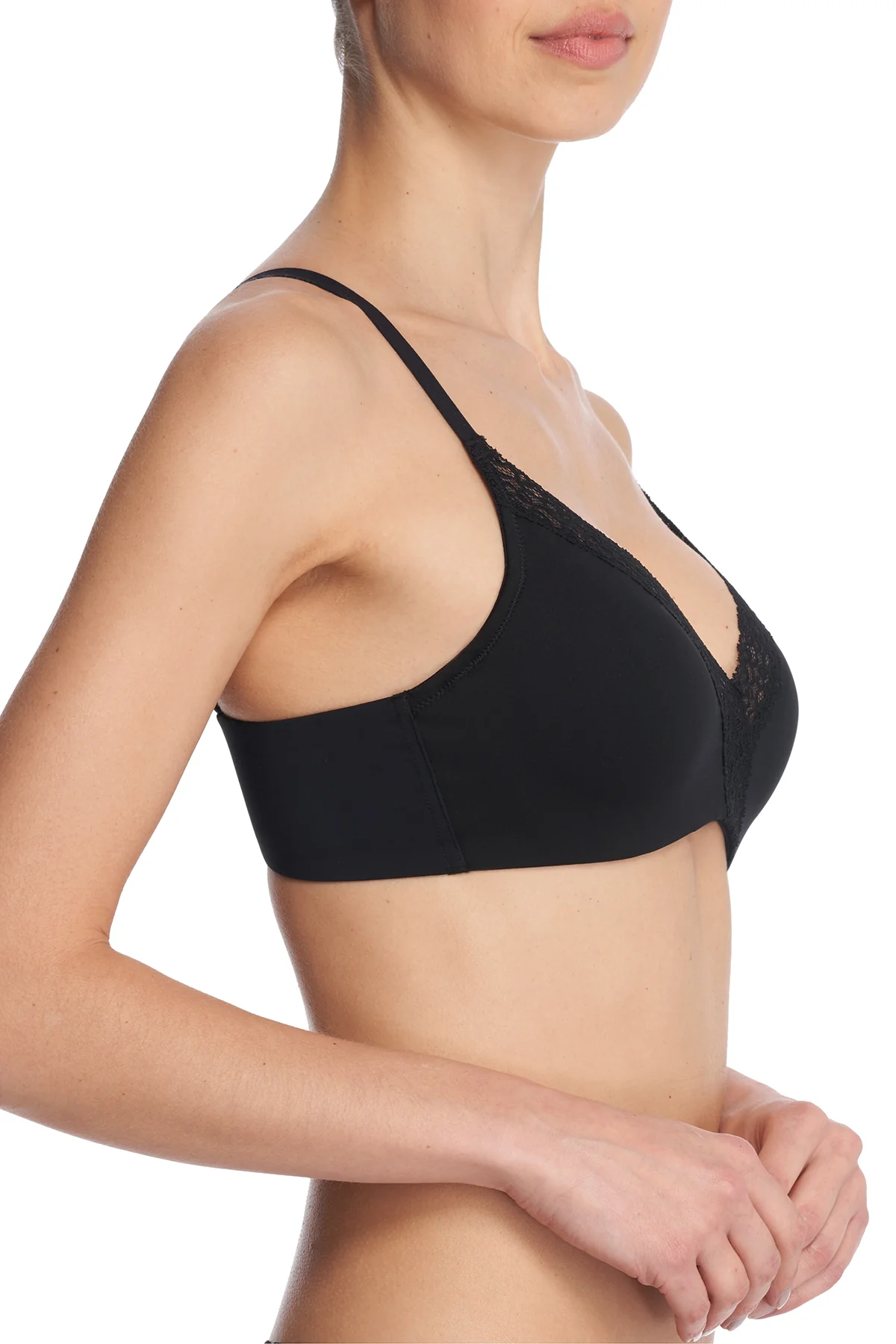 Simply Lace Contour Plunge Underwire Bra - Image 2