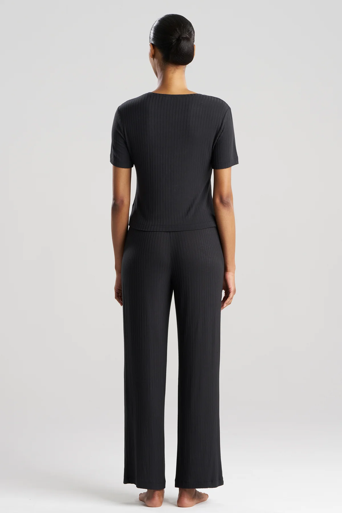 Skye Rib Ease Short Sleeve Top - Image 2