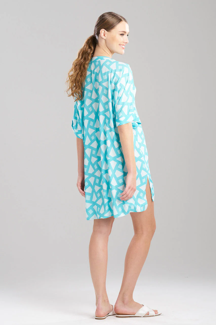 Soho Geo Challis Sleepshirt - Image 2