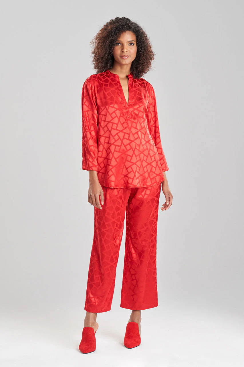 Soho Geo Jacquard PJ - Image 3