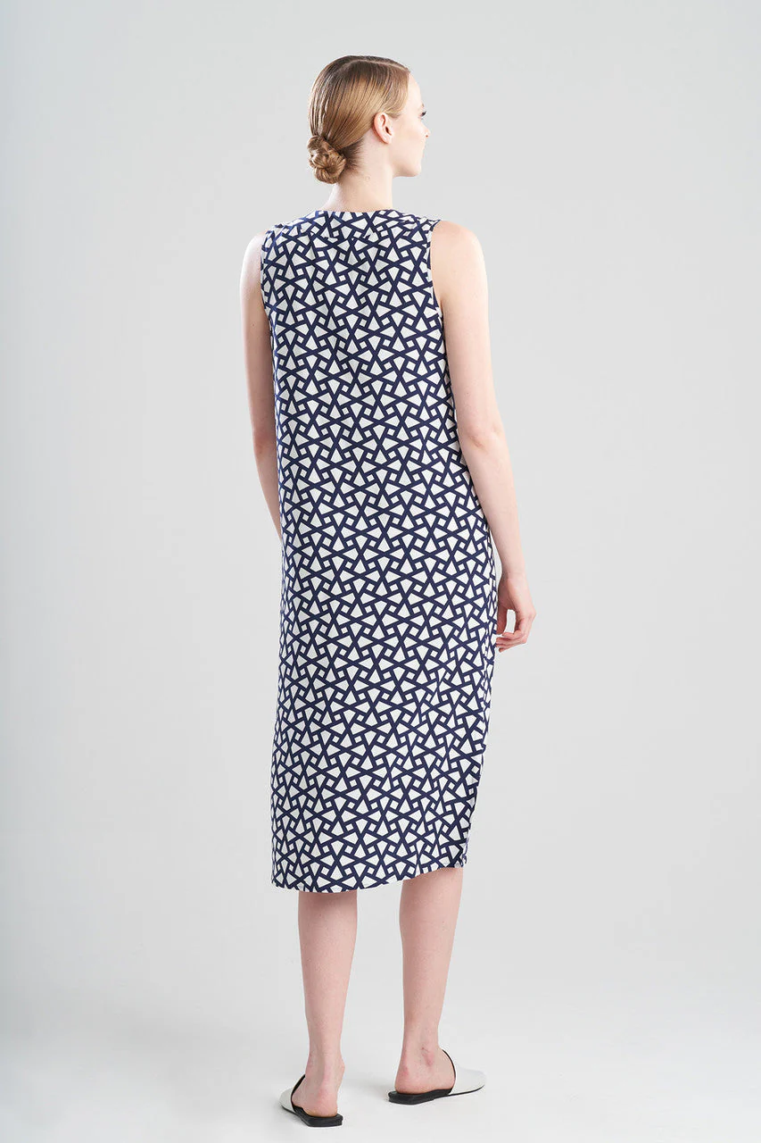 Soho Geo-Printed Challis Gown - Image 2