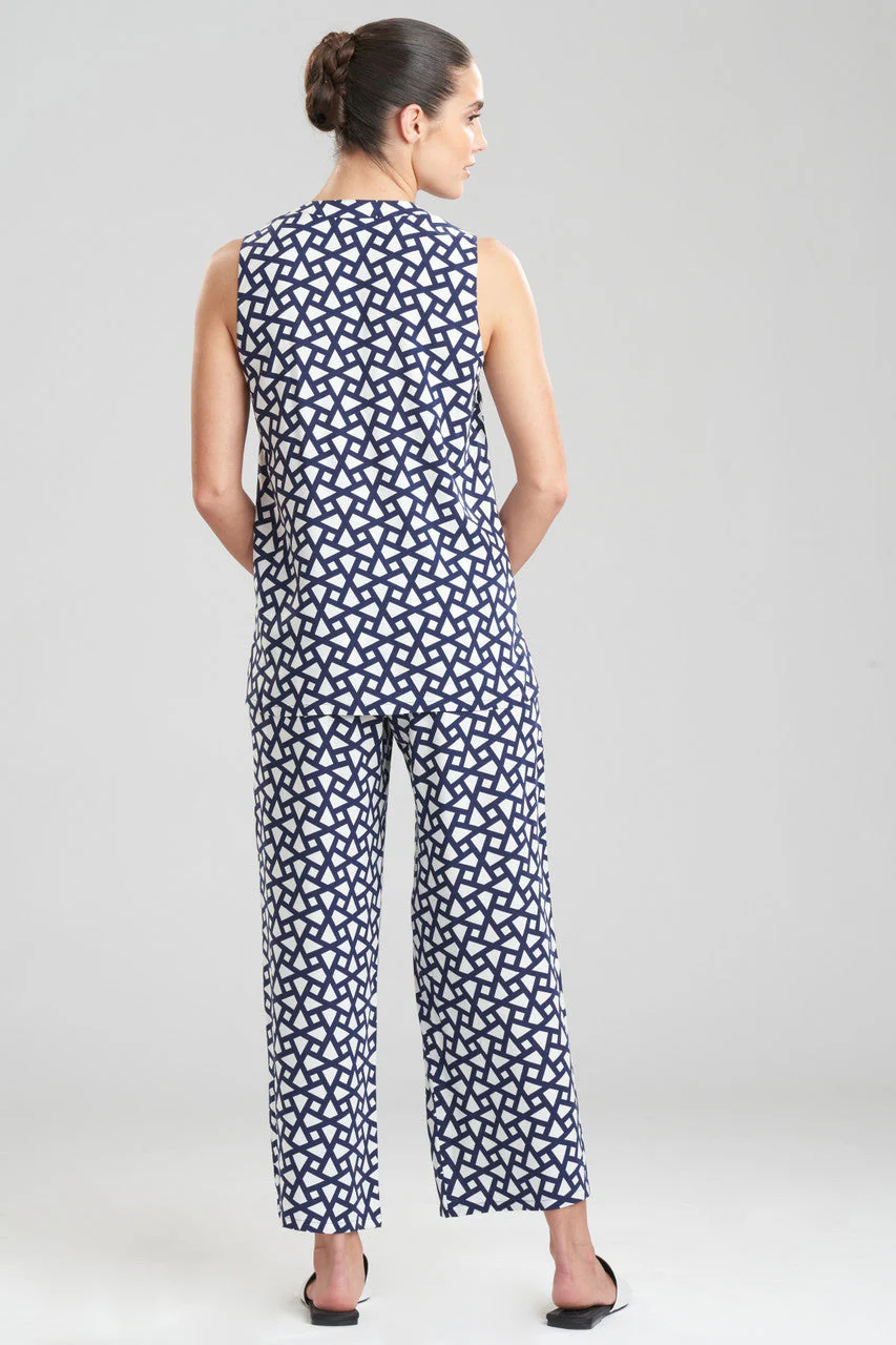 Soho Geo-Printed Challis PJ - Image 3