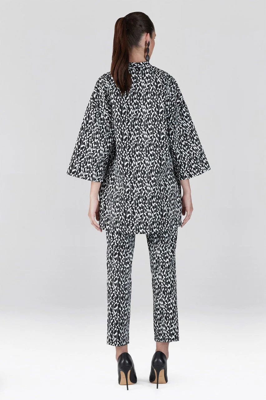 Stencil Vine Jacquard Kimono Topper - Image 3