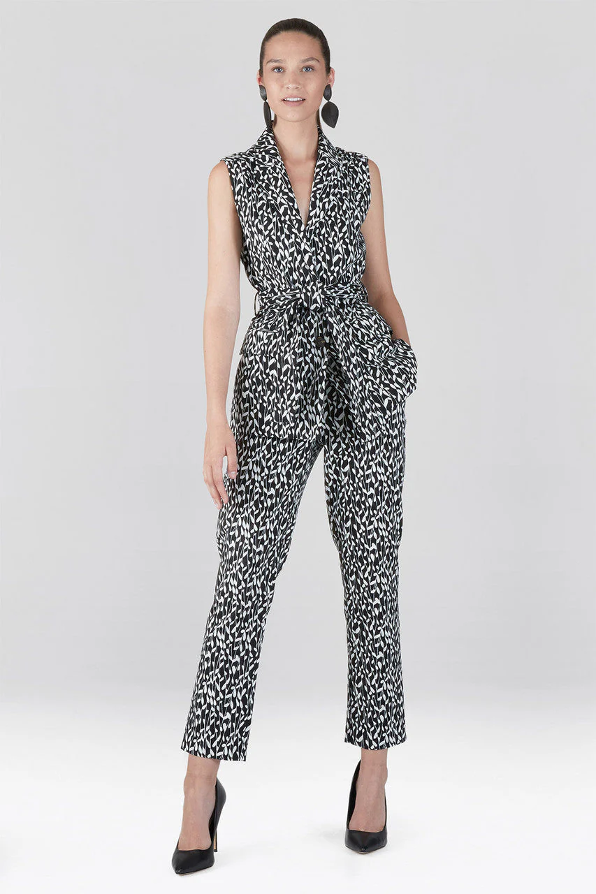 Stencil Vine Jacquard Vest - Image 2