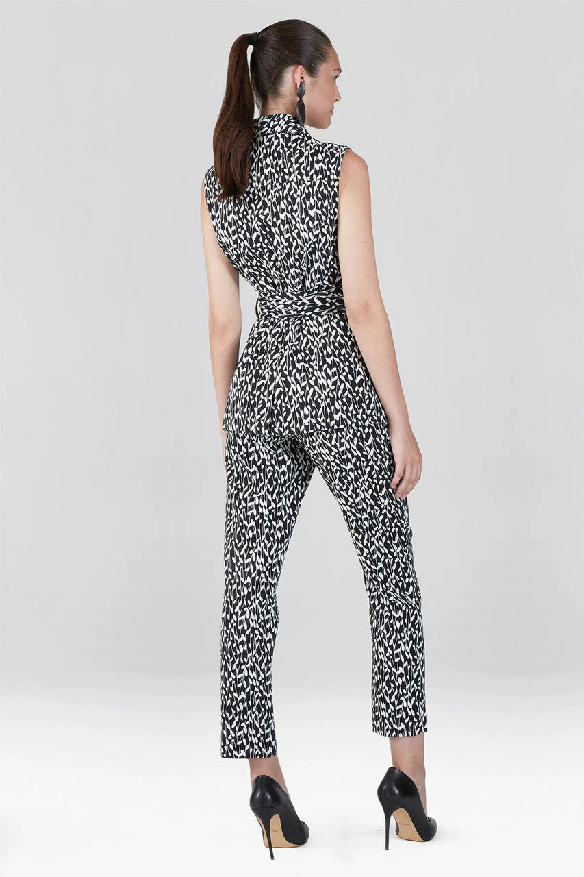 Stencil Vine Jacquard Vest - Image 3