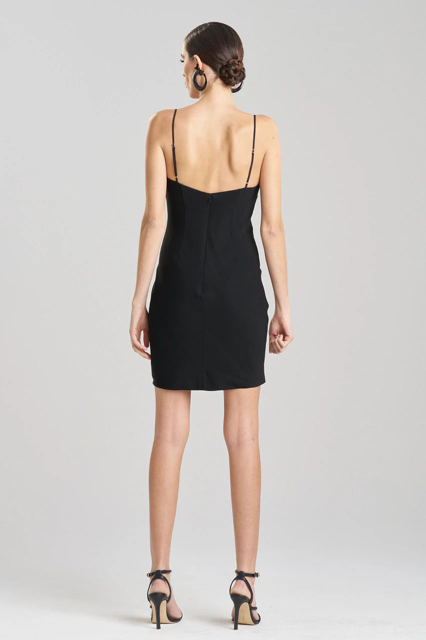 Stretch Crepe Slip Dress - Image 3