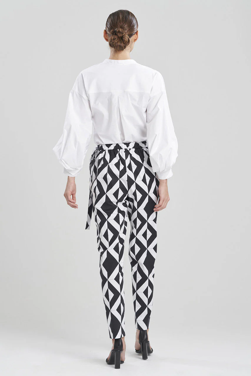 Sumi-Cotton Poplin Pants - Image 4