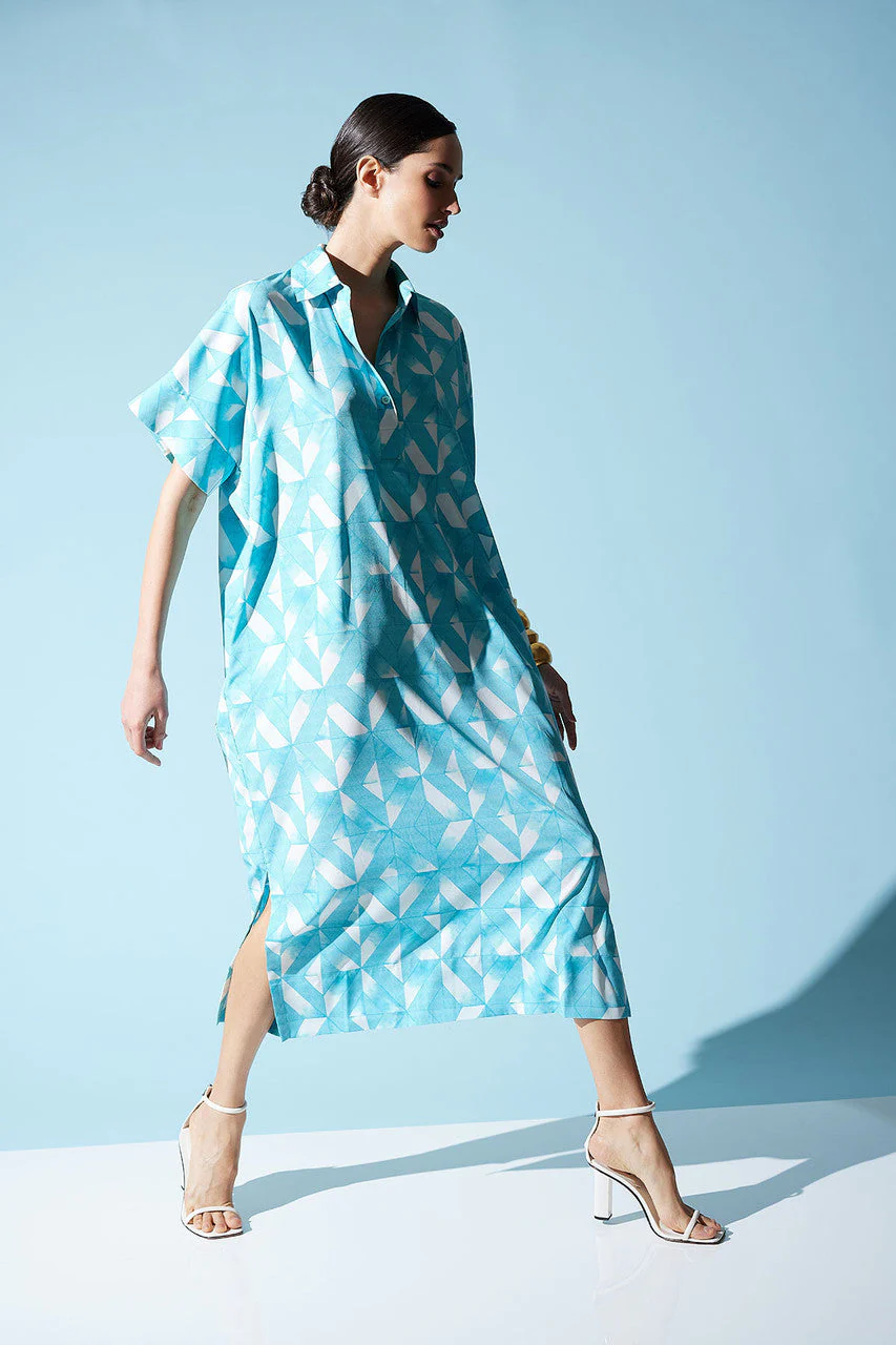 Sumi Short Sleeve Caftan - Image 5