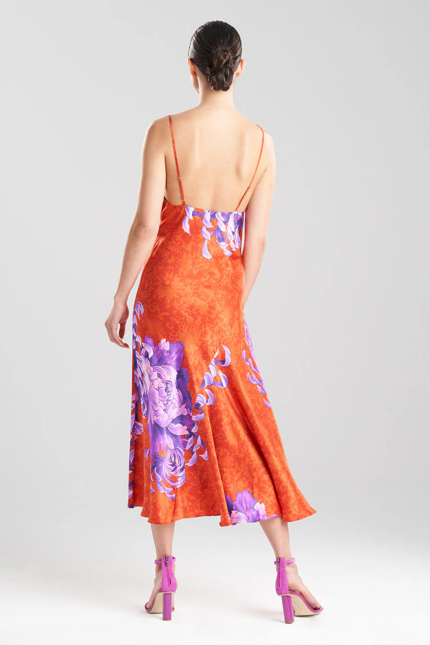 Sumida Charmeuse Cowl Silk Gown - Image 3