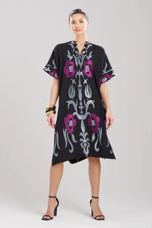 Suzani Jacquard Oversized Caftan Dress - Image 8