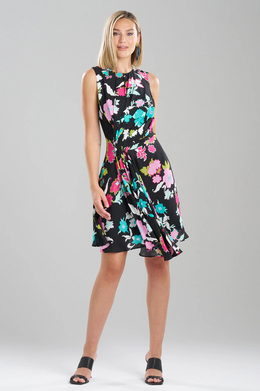 Tangier Printed Silk Georgette Dress - Image 2