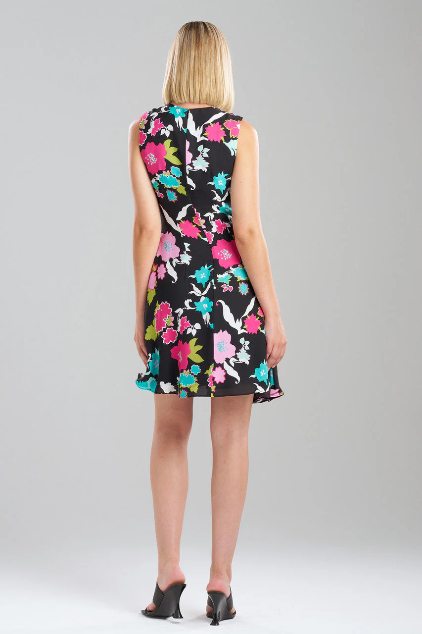 Tangier Printed Silk Georgette Dress - Image 3