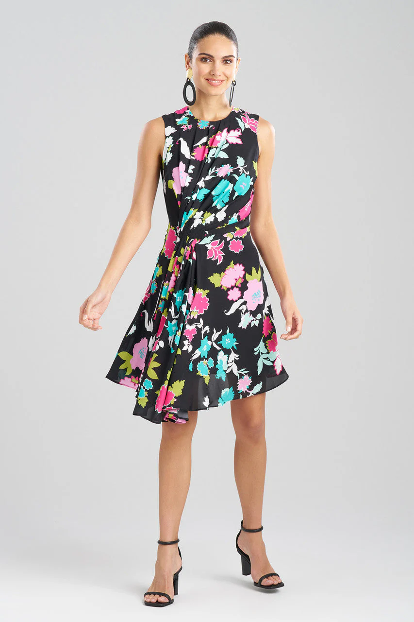 Tangier Printed Silk Georgette Dress - Image 4