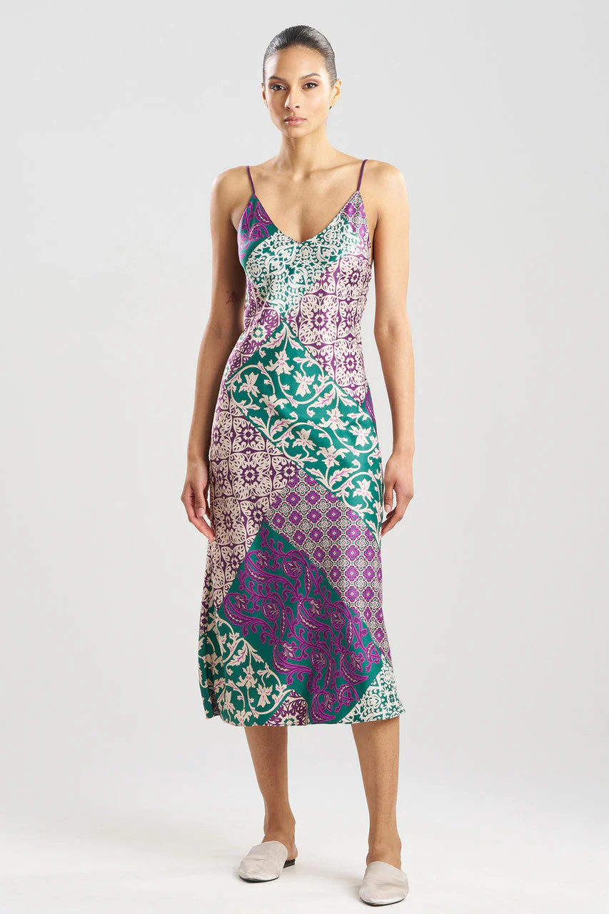 Tapestry Slip Dress