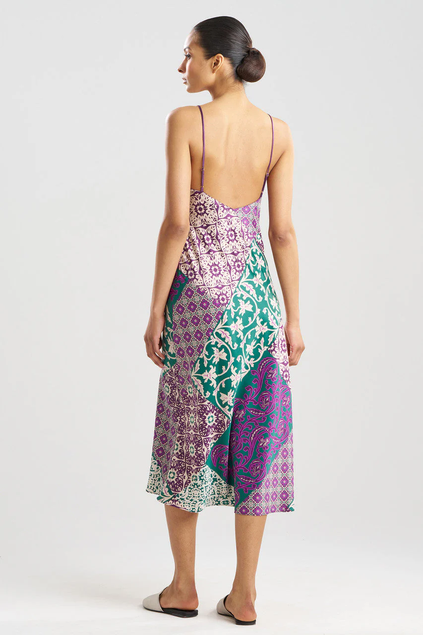 Tapestry Slip Dress - Image 2