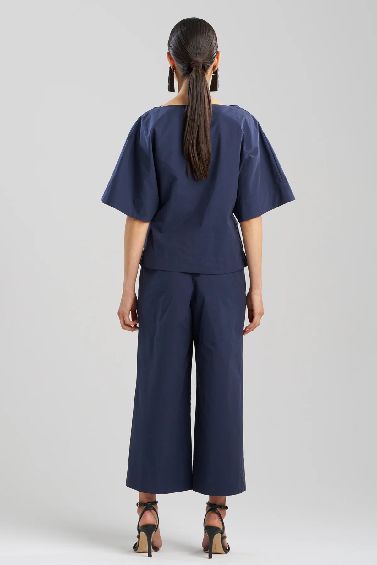 Tech Cotton Taffeta Origami Top - Image 2
