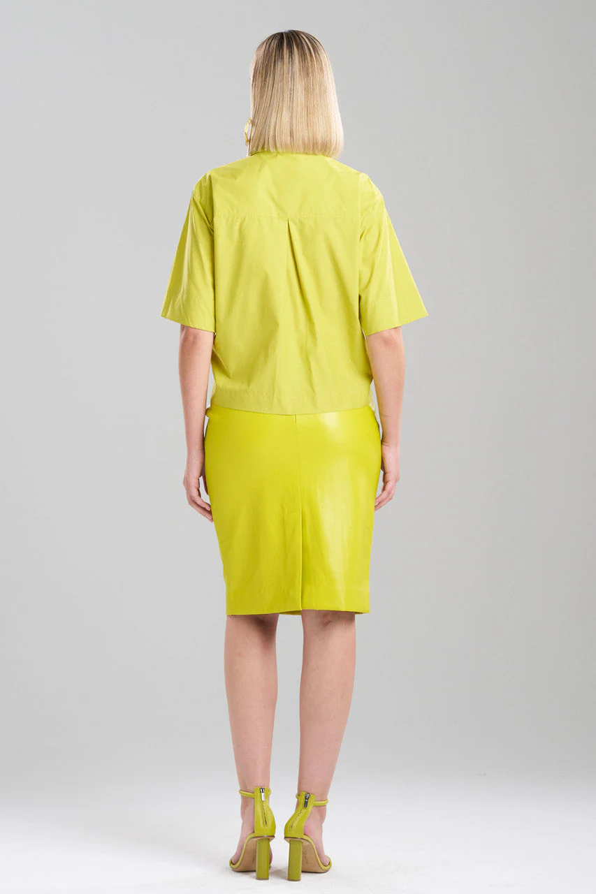 Techno Poplin Embroidered Shirt - Image 3
