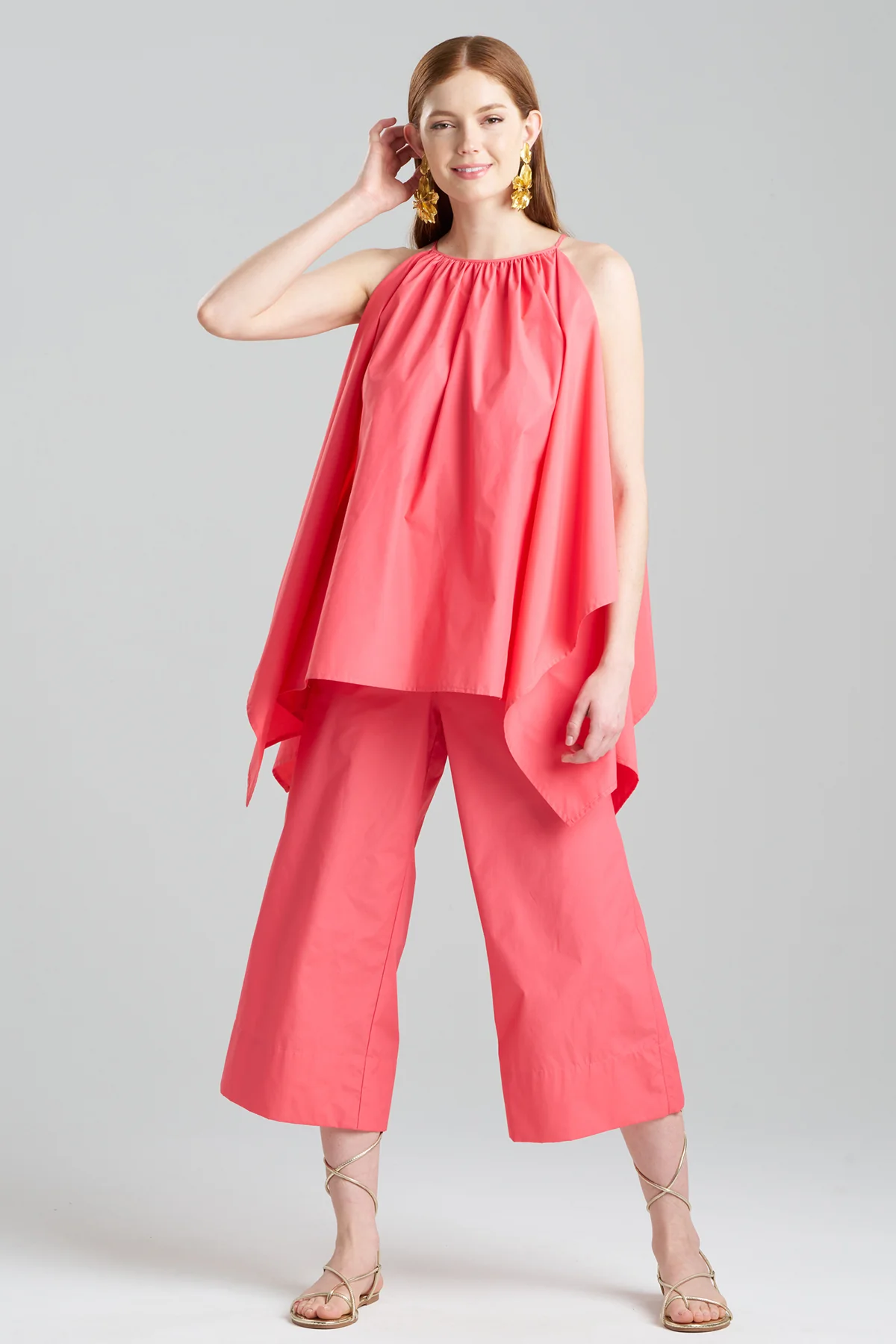 Techno Poplin Handkerchief Top - Image 2