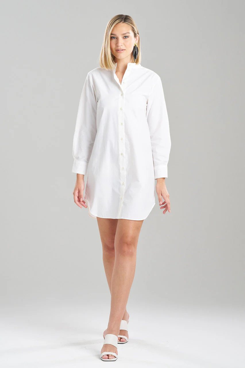 Techno Poplin Shirtdress - Image 2