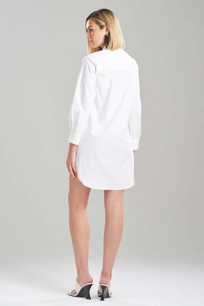 Techno Poplin Shirtdress - Image 3