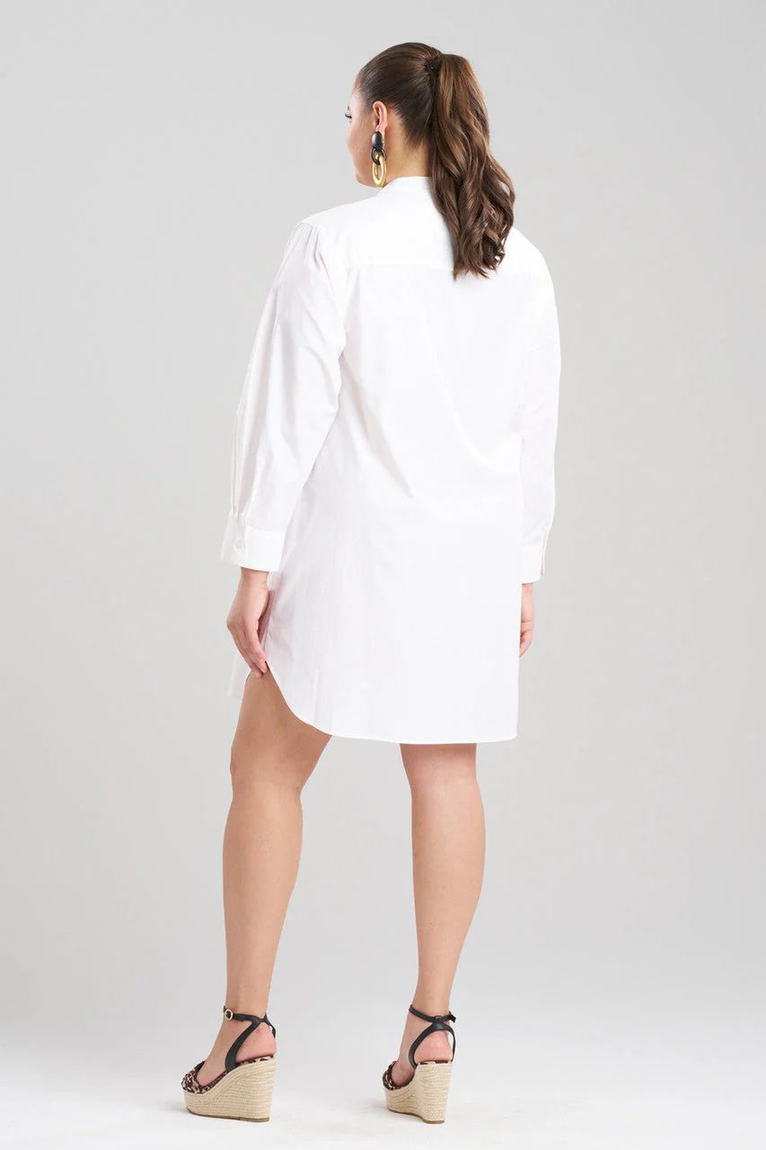 Techno Poplin Shirtdress - Image 5