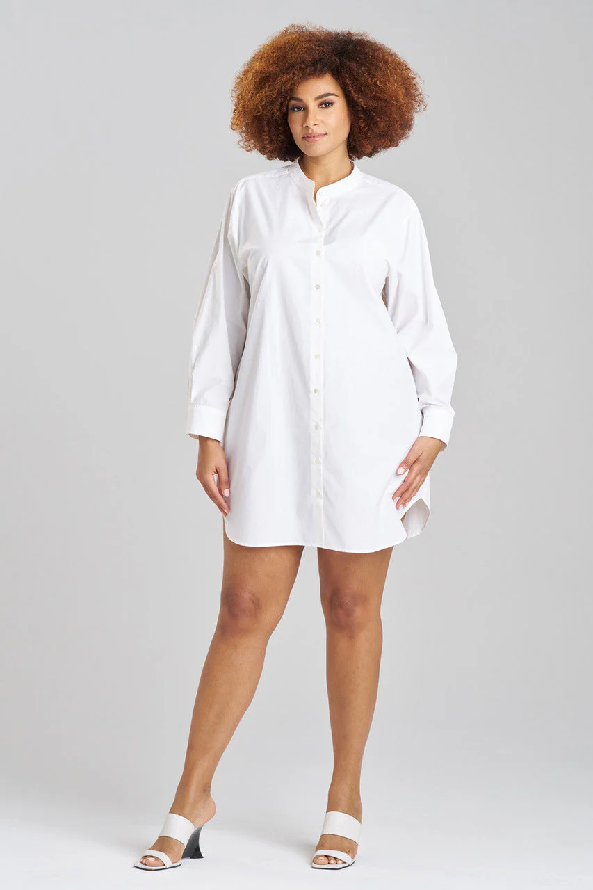 Techno Poplin Shirtdress - Image 6