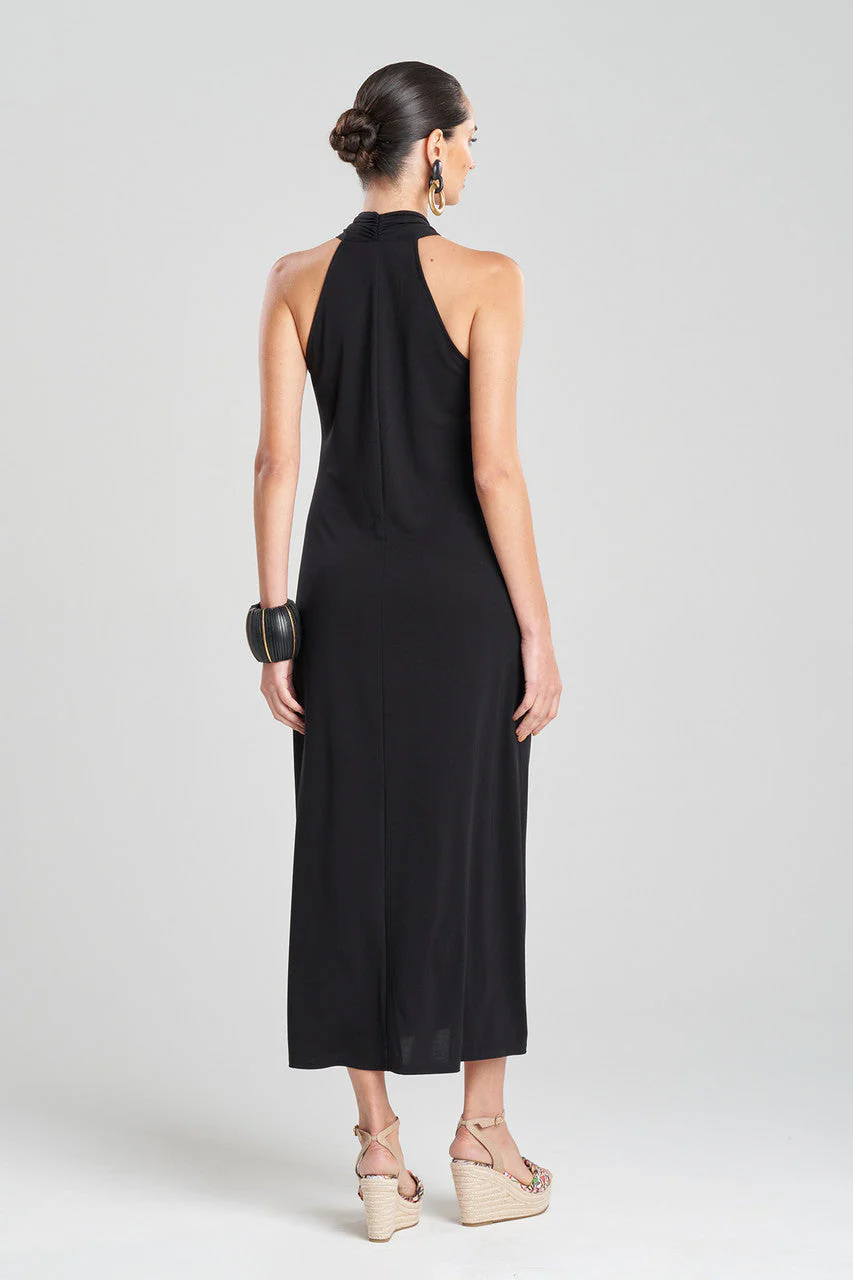 TENCEL™ Jersey Crossover Halter Dress - Image 4