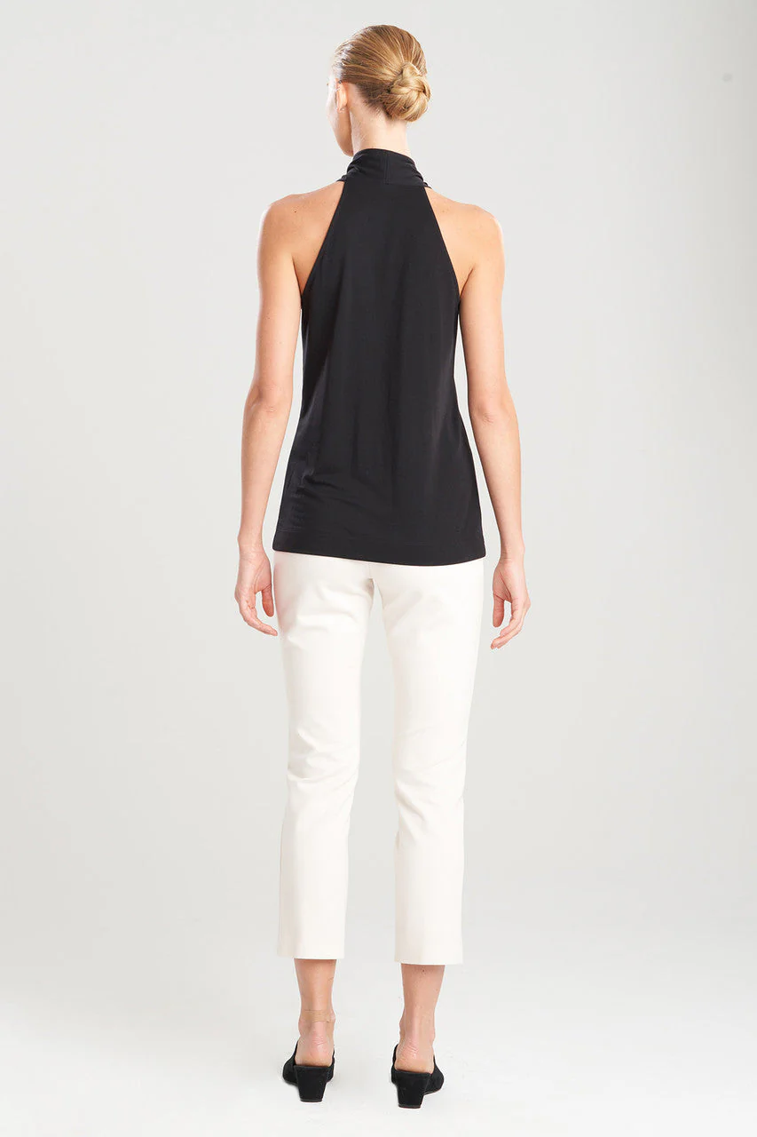 TENCEL™ Jersey Crossover Halter Tank - Image 3