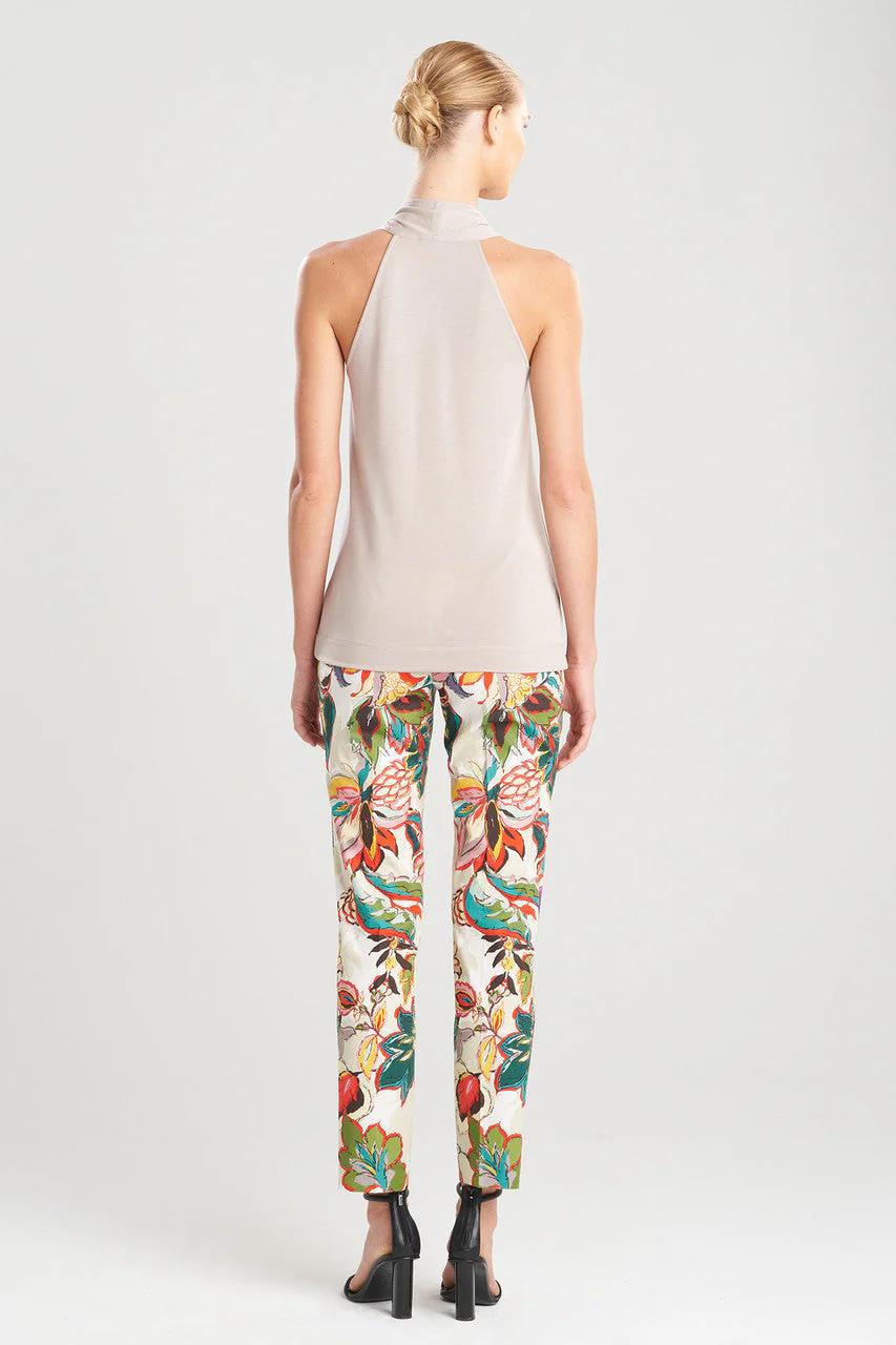 TENCEL™ Jersey Crossover Halter Tank - Image 2