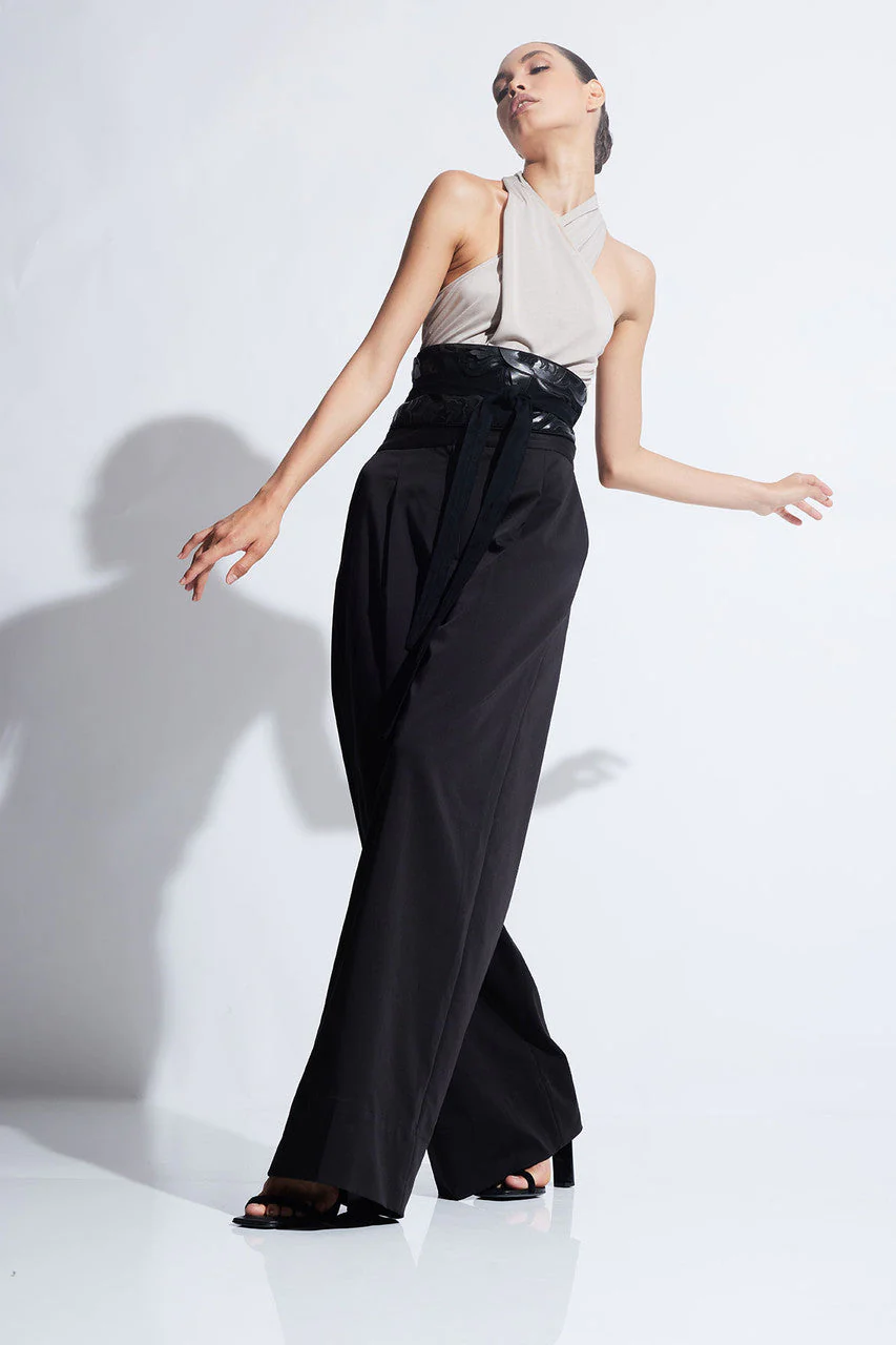 TENCEL™ Jersey Crossover Halter Tank - Image 3