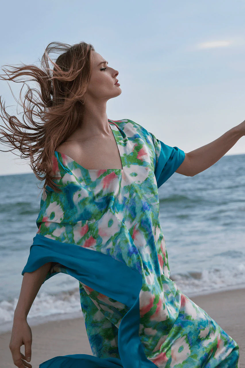 Toulouse Silk Caftan - Image 6