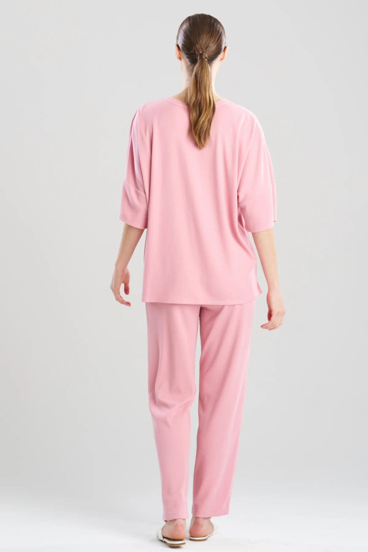 Tranquility Waffle V-Neck Top - Image 3