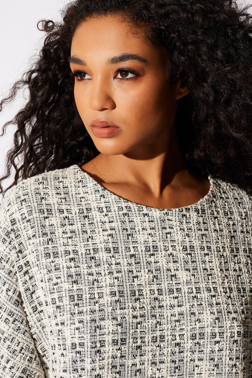 Tweed T-Shirt Dress - Image 4