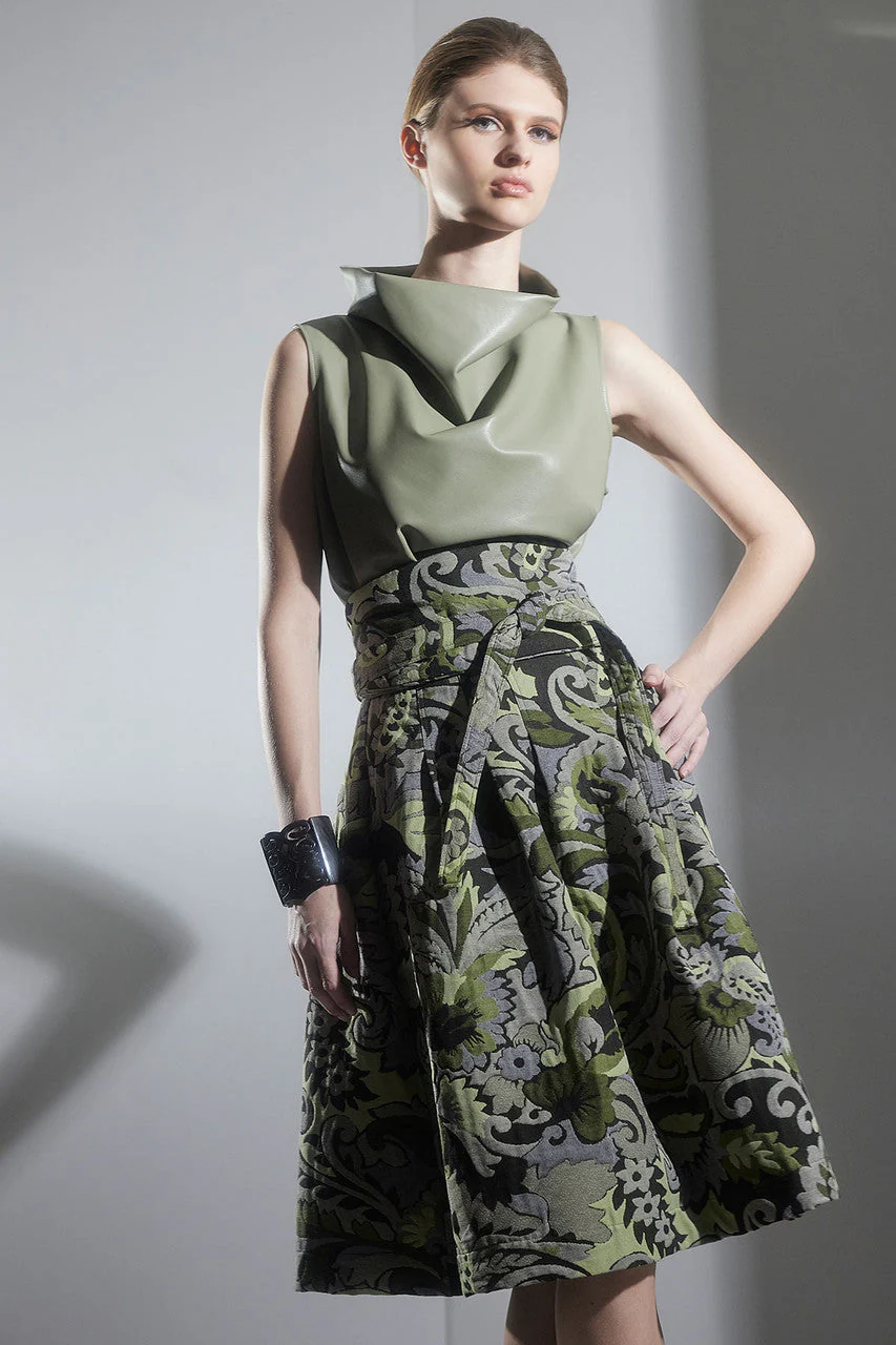 Vegan Luxe Lambskin Funnel Top