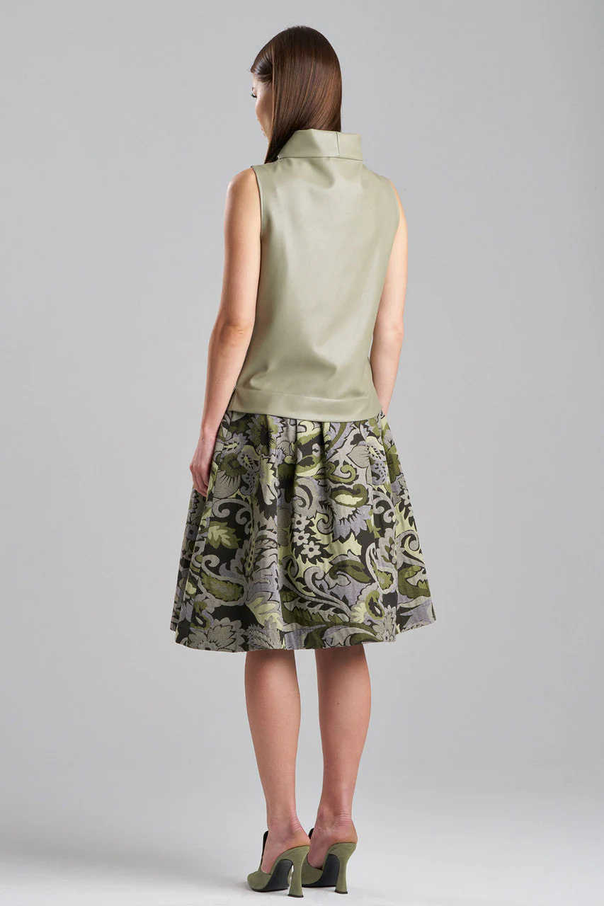 Vegan Luxe Lambskin Funnel Top - Image 3